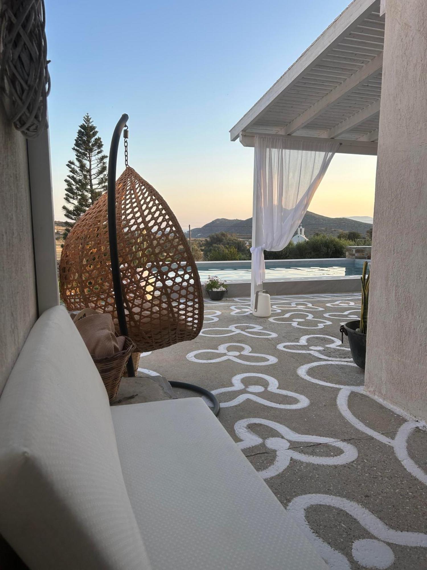 Menta Country Villa Ios Exterior foto